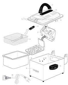 Part Location Diagram of 028368 Waring Screw