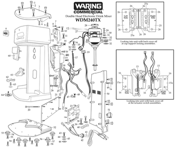 Part Location Diagram of 37655 Waring Screw