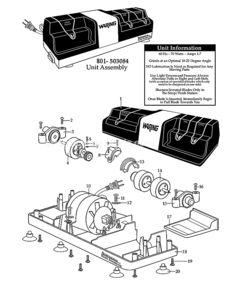 Part Location Diagram of 028287 Waring Screw