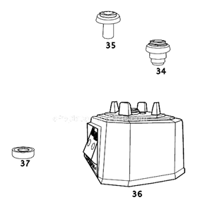 Part Location Diagram of 032496 Waring Drive Coupling (effective As O