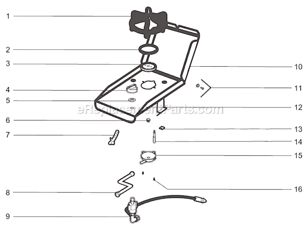 Page A Diagram and Parts List for 42769  Weber Built-In Cooking