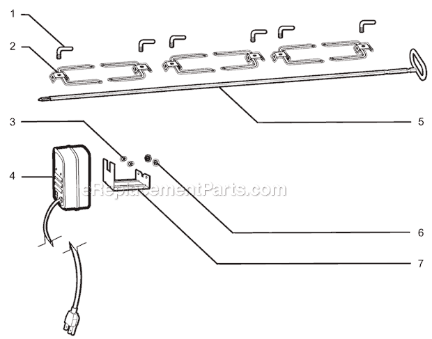 Page A Diagram and Parts List for 9970  Weber Grill Accessories