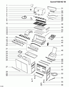 Diagram Diagram and Parts List for 1881301  Weber Grill