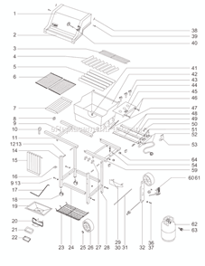 Part Location Diagram of 9868 Weber Replacement Porcelain Enamelled Cooking Grates