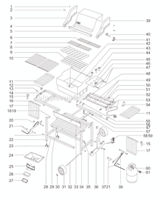 Part Location Diagram of 90260 Weber Manifold