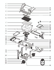 Part Location Diagram of 69891 Weber Hose And Regulator