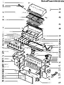 Cabinet assy Diagram and Parts List for SUMMIT  Weber Grill