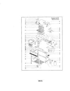 Part Location Diagram of 55010 Weber OWNERS MANUAL