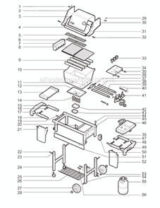 Page A Diagram and Parts List for 3290699  Weber Grill