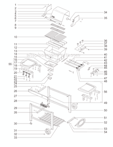 Part Location Diagram of 90383 Weber Manifold