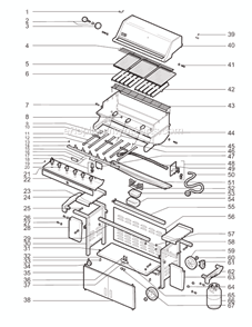 Part Location Diagram of 82575 Weber Cookbox