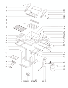 Part Location Diagram of 97437 Weber Shroud