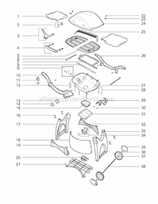 Page A Diagram and Parts List for 586002 2008 Weber Grill