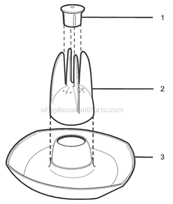Part Location Diagram of 26411 Weber Infuser Plug