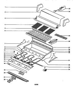 Part Location Diagram of 62533 Weber Binder