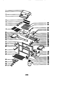 Platinum Diagram and Parts List for 882601 MAROON Weber Grill