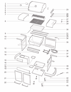 Part Location Diagram of 89556 Weber Literature kit