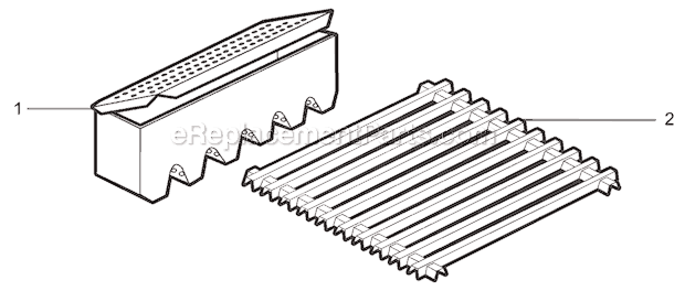 Page A Diagram and Parts List for 9883  Weber Smoker