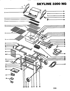 Part Location Diagram of 43822237 Weber Panel