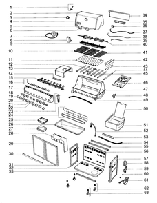 Part Location Diagram of 80638 Weber Rotisere shaft