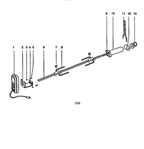Part Location Diagram of 4086953 Weber Screw