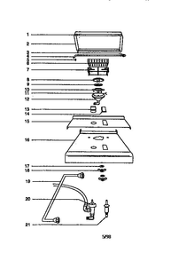 Part Location Diagram of 97470 Weber Electrode