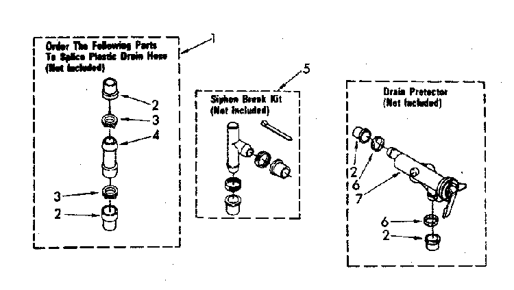 Water System Diagram and Parts List for LA9800XSN1  Whirlpool Washer