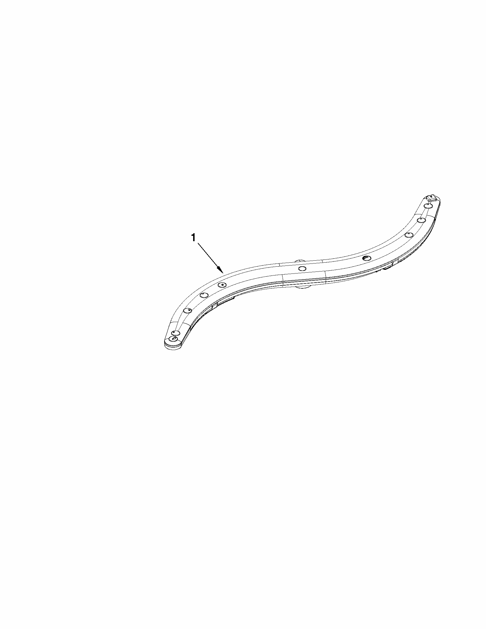 Lower Washarm Parts Diagram and Parts List for 66513282K114  Kenmore Dishwasher