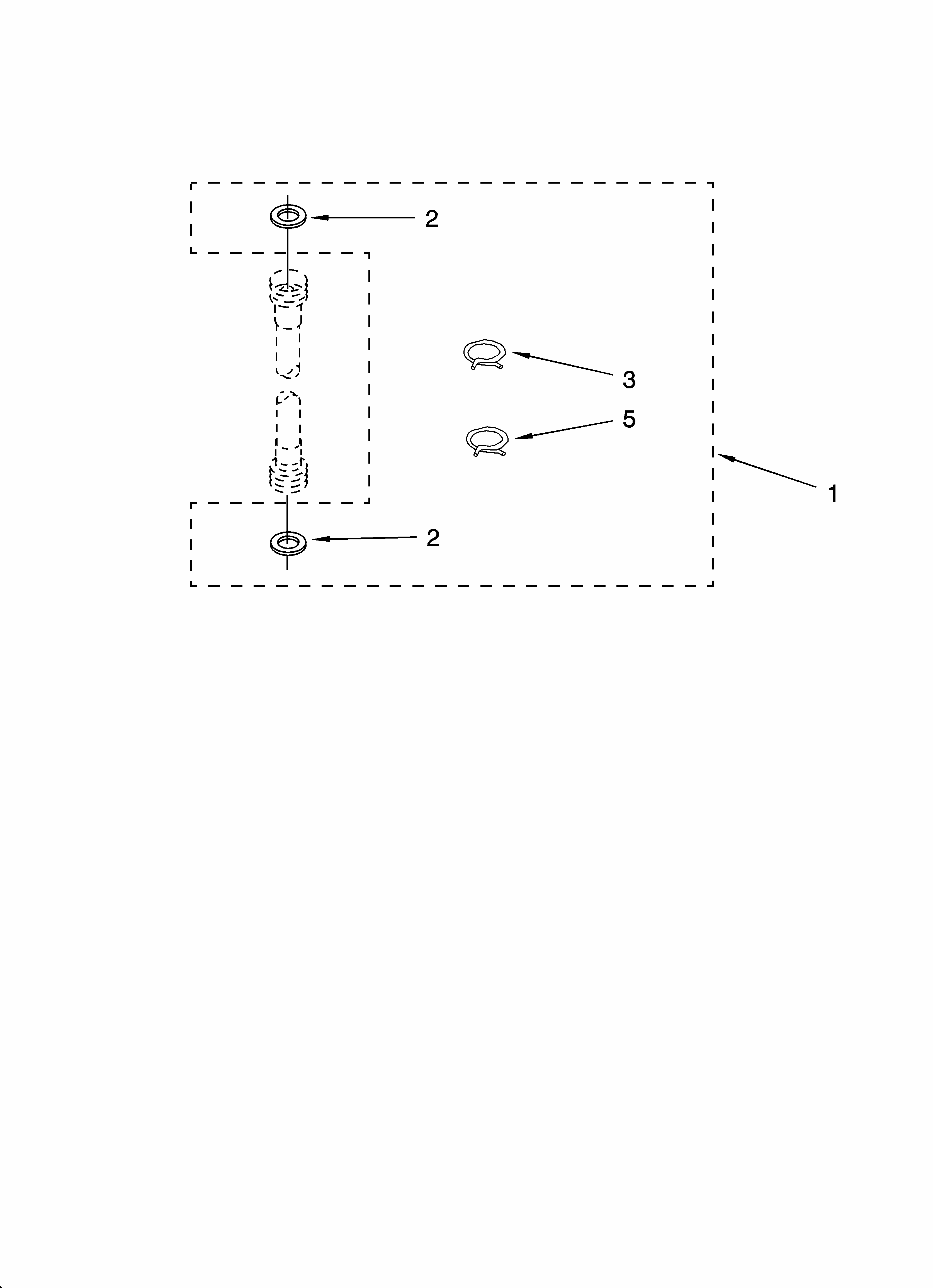Miscellaneous  Parts, Optional Parts (not Included) Diagram and Parts List for 11084764301  Kenmore Washer Dryer Combo