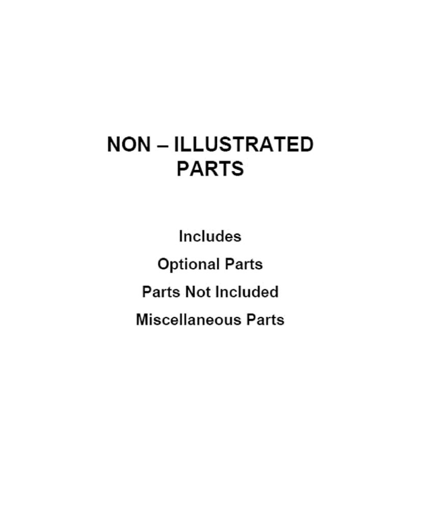 Optional Parts Diagram and Parts List for WFG775H0HB1  Whirlpool Range