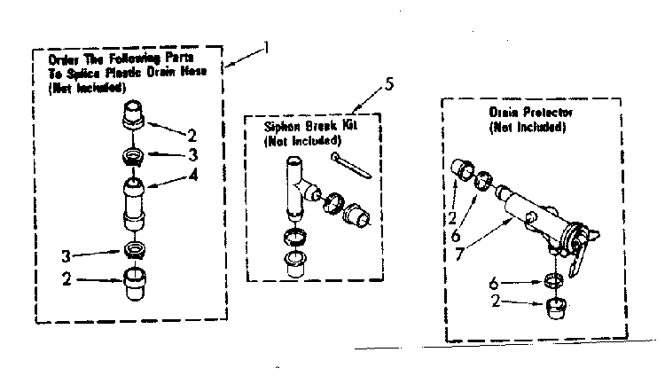 Water System Diagram and Parts List for LA9800XSN2  Whirlpool Washer