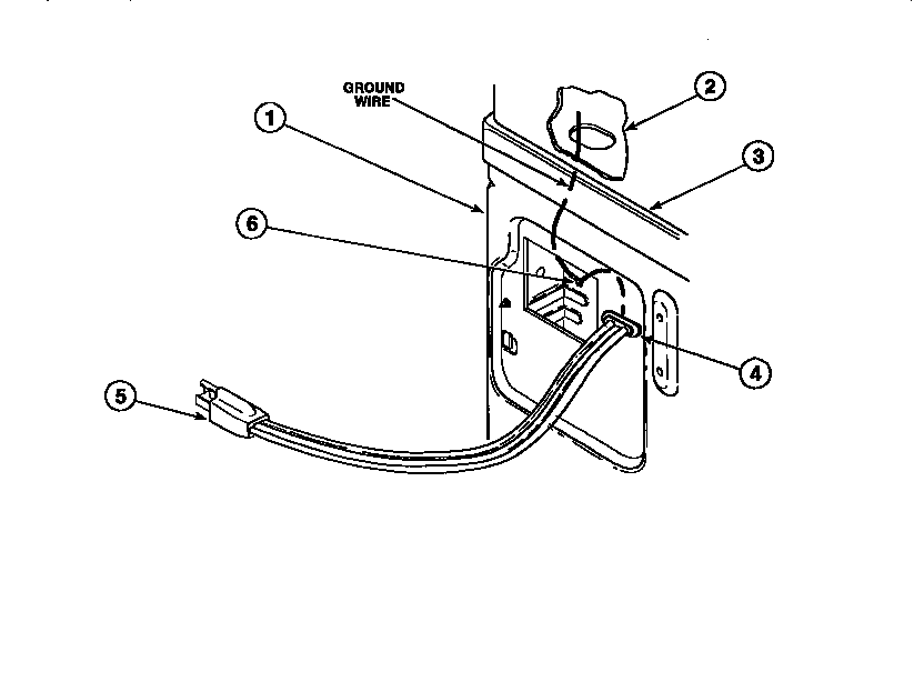 18 - Power Cords Diagram and Parts List for LG8109L2  Whirlpool Washer