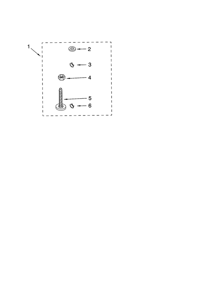 Miscellaneous Diagram and Parts List for 7MLSR6232JQ1  Whirlpool Washer