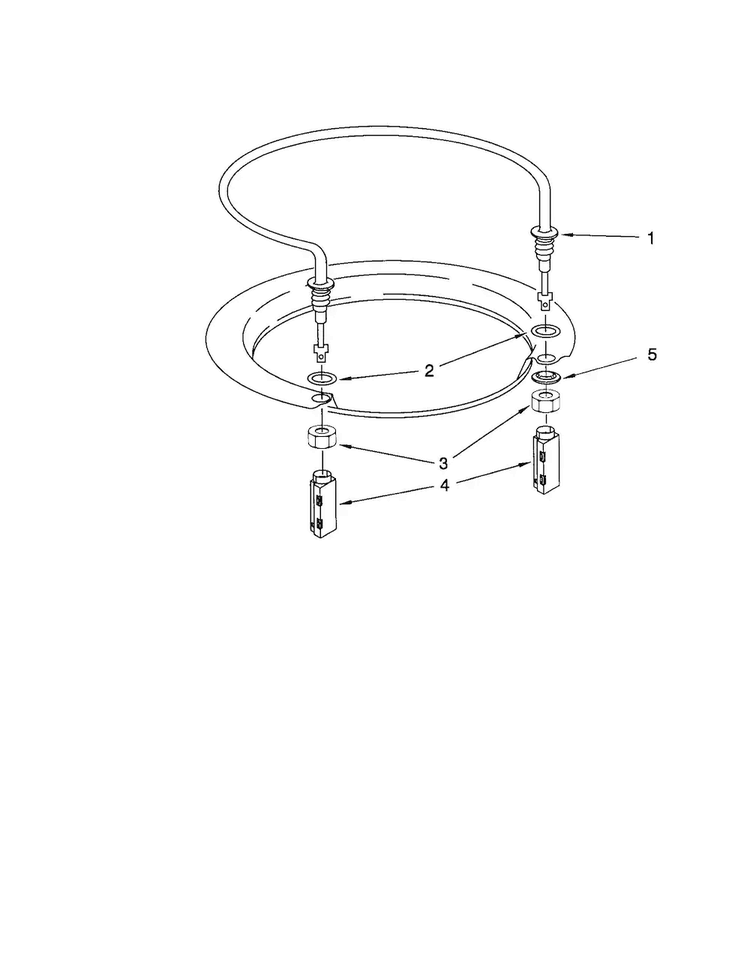Heater Diagram and Parts List for KUDR01DTBT0  KitchenAid Dishwasher