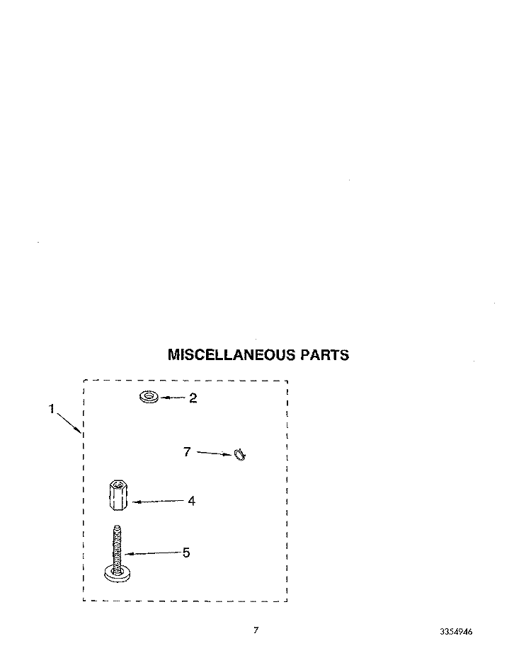 MISCELLANEOUS Diagram and Parts List for LA9300XYN0  Whirlpool Washer