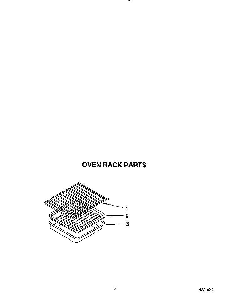 OVEN RACK, LIT/OPTIONAL Diagram and Parts List for FGS385YW0  Roper Range
