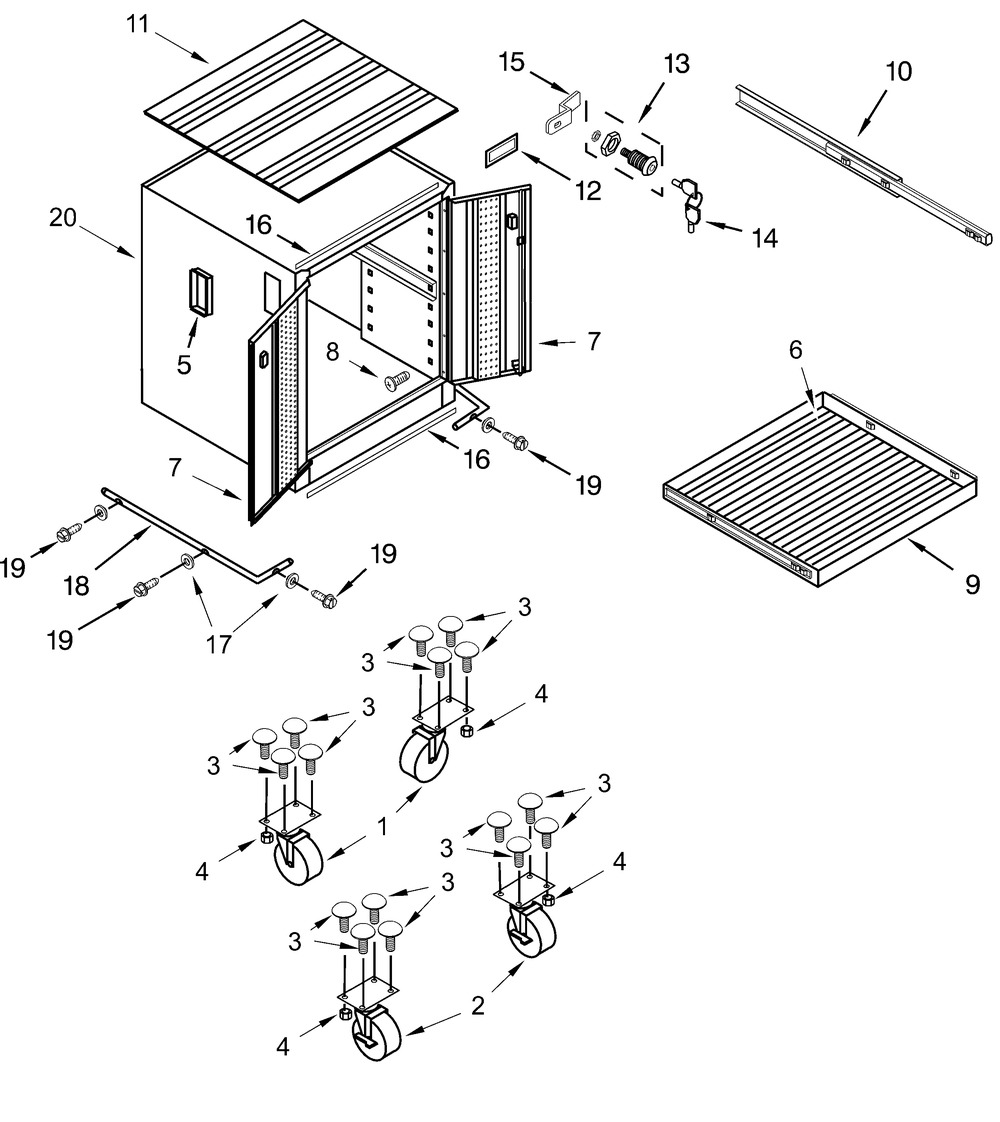 Modular Gearbox Parts Diagram and Parts List for GAGB272DLG00,GAGB272DLR00  Whirlpool Range