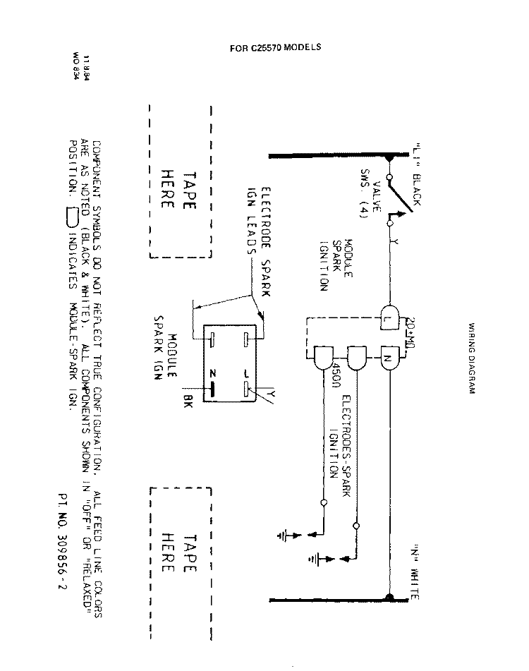 WIRING DIAGRAM Diagram and Parts List for C2557^0  Whirlpool Microwave