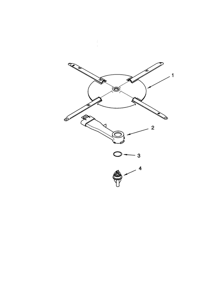 Lower Washarm And Strainer Diagram and Parts List for KUDR01DTBT0  KitchenAid Dishwasher