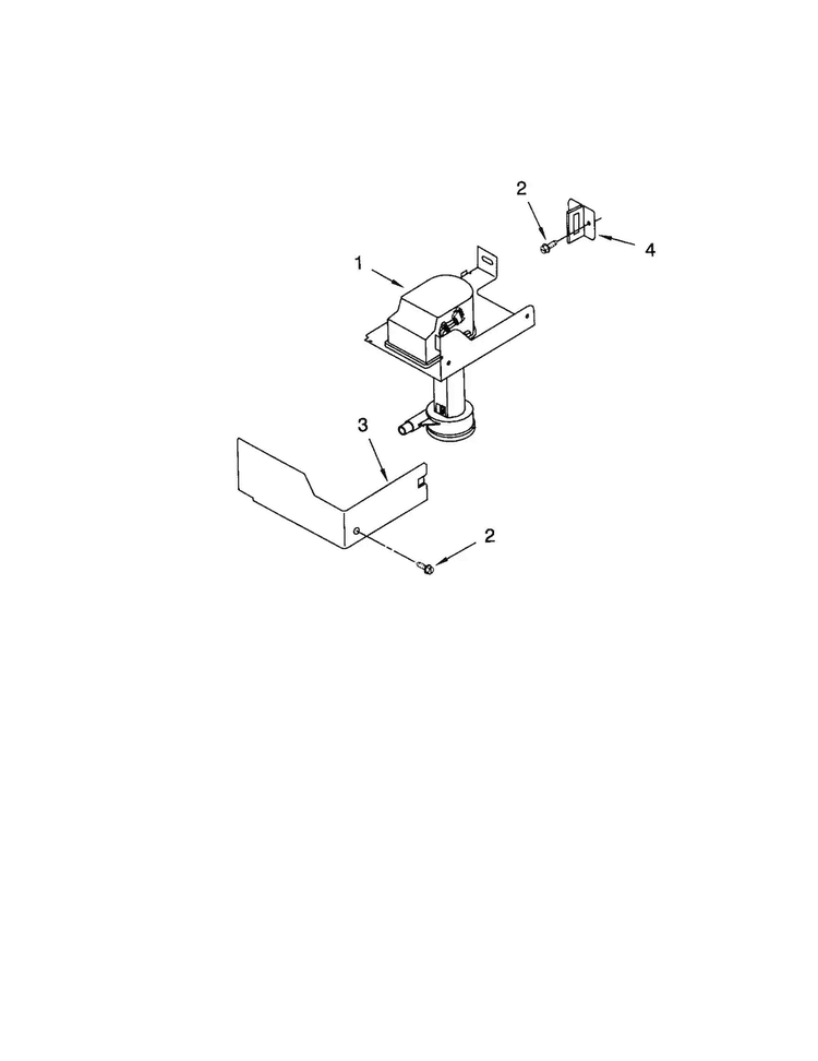 Pump Diagram and Parts List for GI1500PHW2  Whirlpool Ice Maker