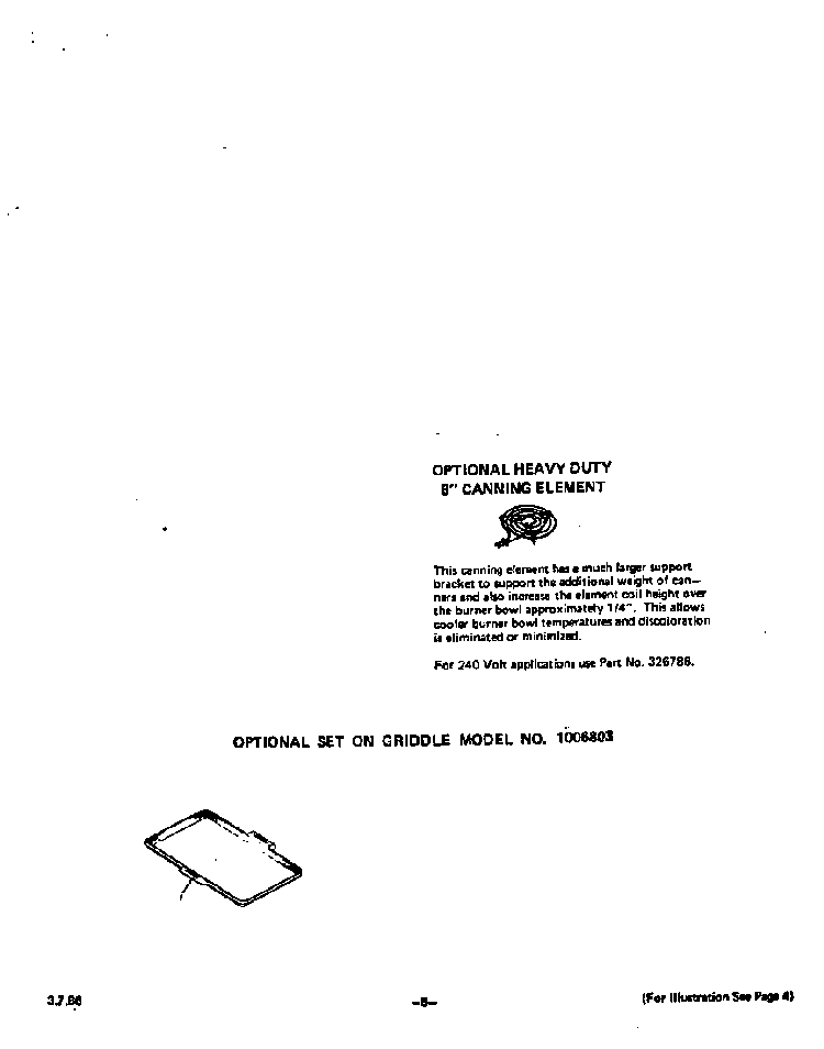 ^canning Element Diagram and Parts List for 2276*1A  Roper Range
