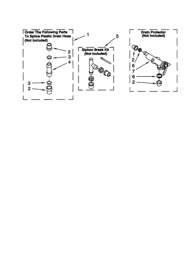 Water System Diagram and Parts List for 11021884001  Kenmore Washer