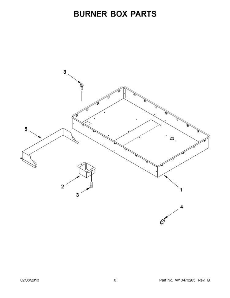 BURNER BOX PARTS Diagram and Parts List for KECD867XSS01  KitchenAid Cooktop