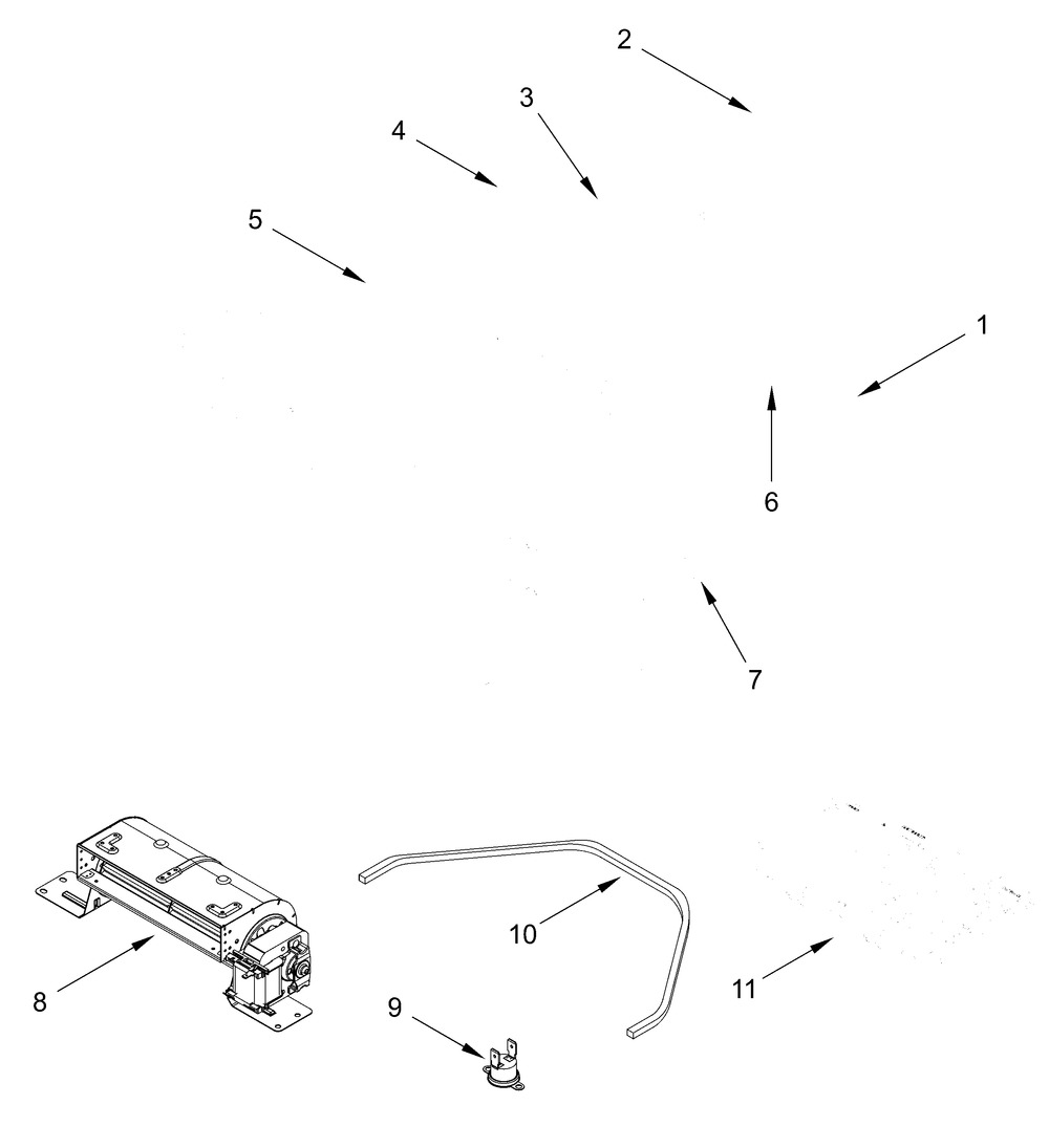 Control Panel Parts Diagram and Parts List for WOS52ES4MB01 WOS52ES4MZ01-WOS52ES4MW01 Whirlpool Wall Oven