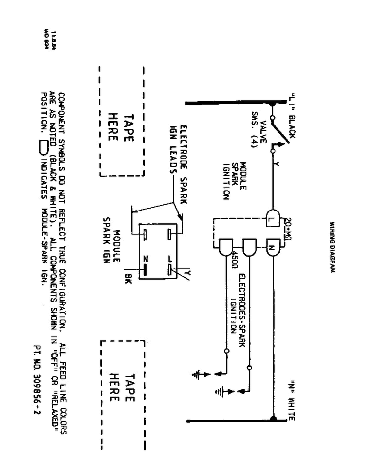 Wiring Diagram Diagram and Parts List for C2357*0  Roper Cooktop