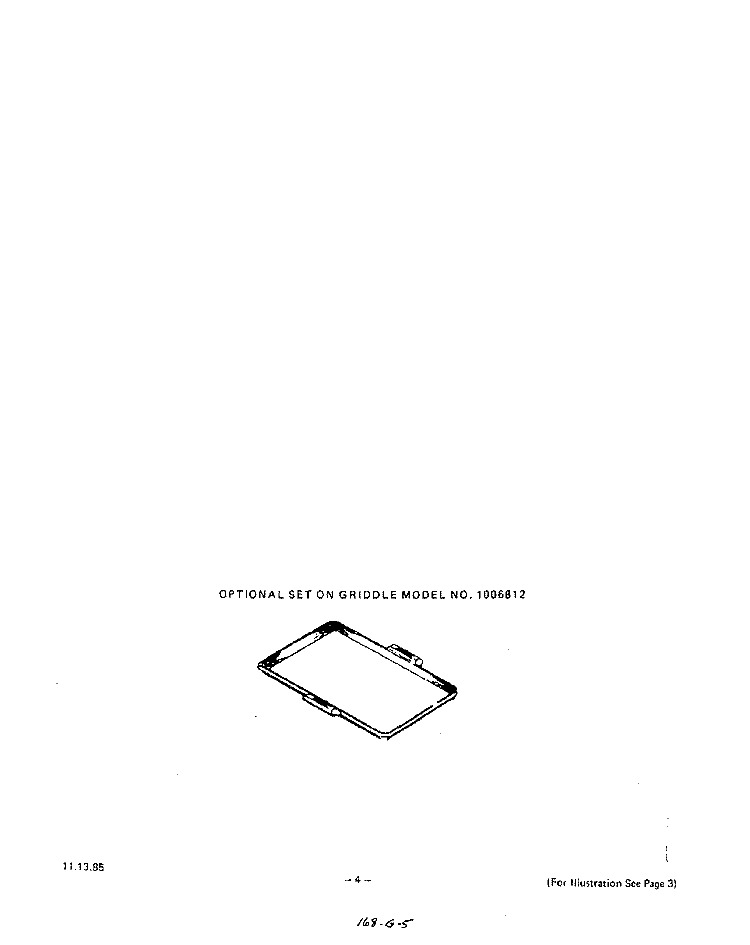 BURNER Diagram and Parts List for 1305W0A  Roper Range