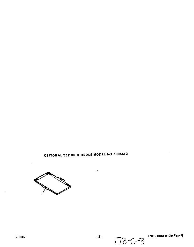 Griddle Diagram and Parts List for 1835*3A  Roper Range