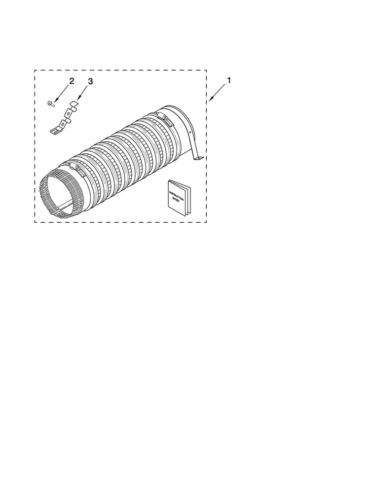 Product Accessory Parts Diagram and Parts List for 11088752798  Kenmore Washer Dryer Combo