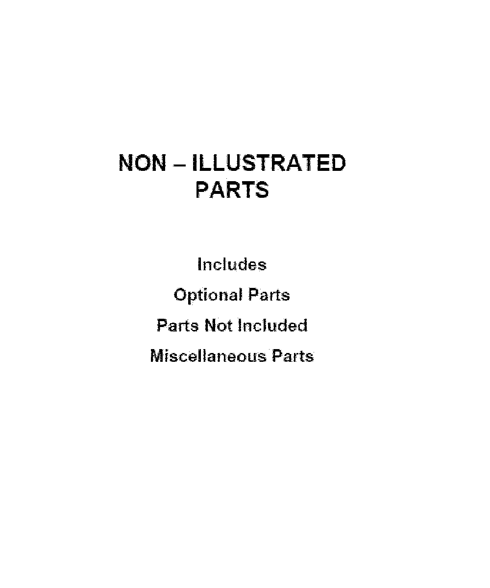 Optional parts Diagram and Parts List for YWET4027HW1  Whirlpool Washer Dryer Combo
