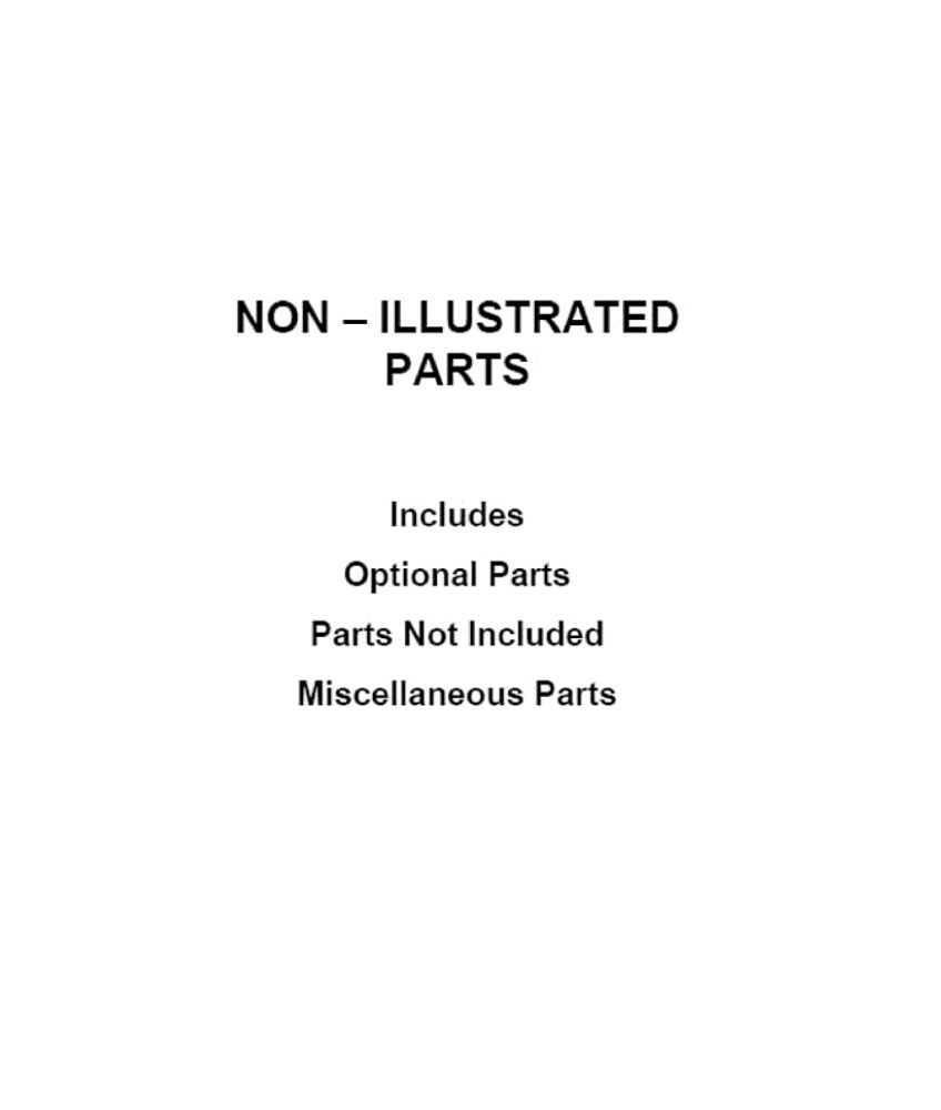 Optional Parts Diagram and Parts List for WFW9620HBK0  Whirlpool Washer
